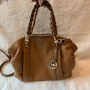 Michael Kors natural color satchel